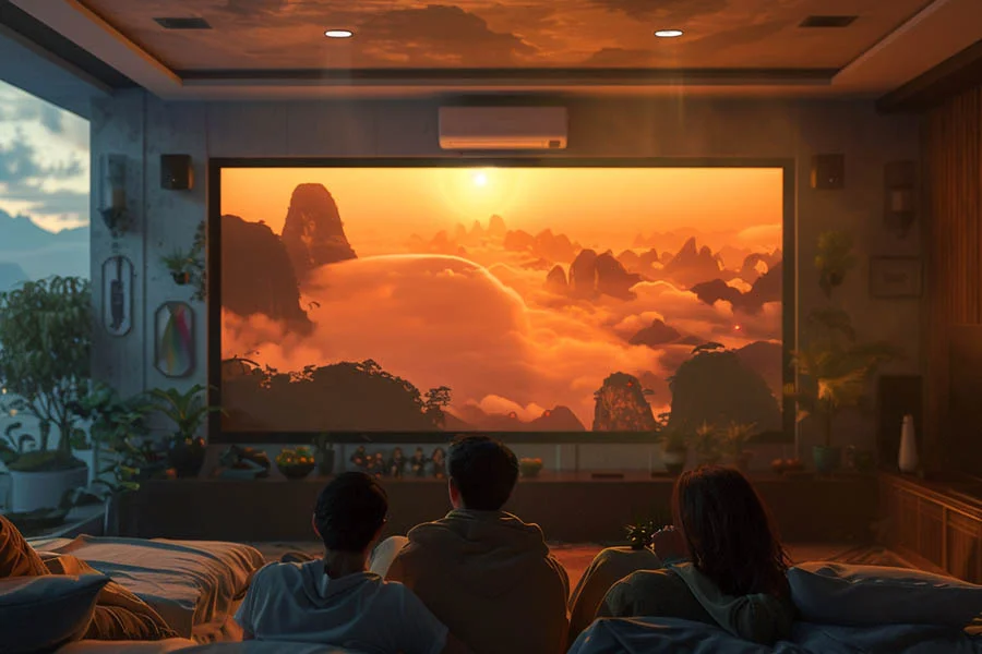 laser home cinema projector